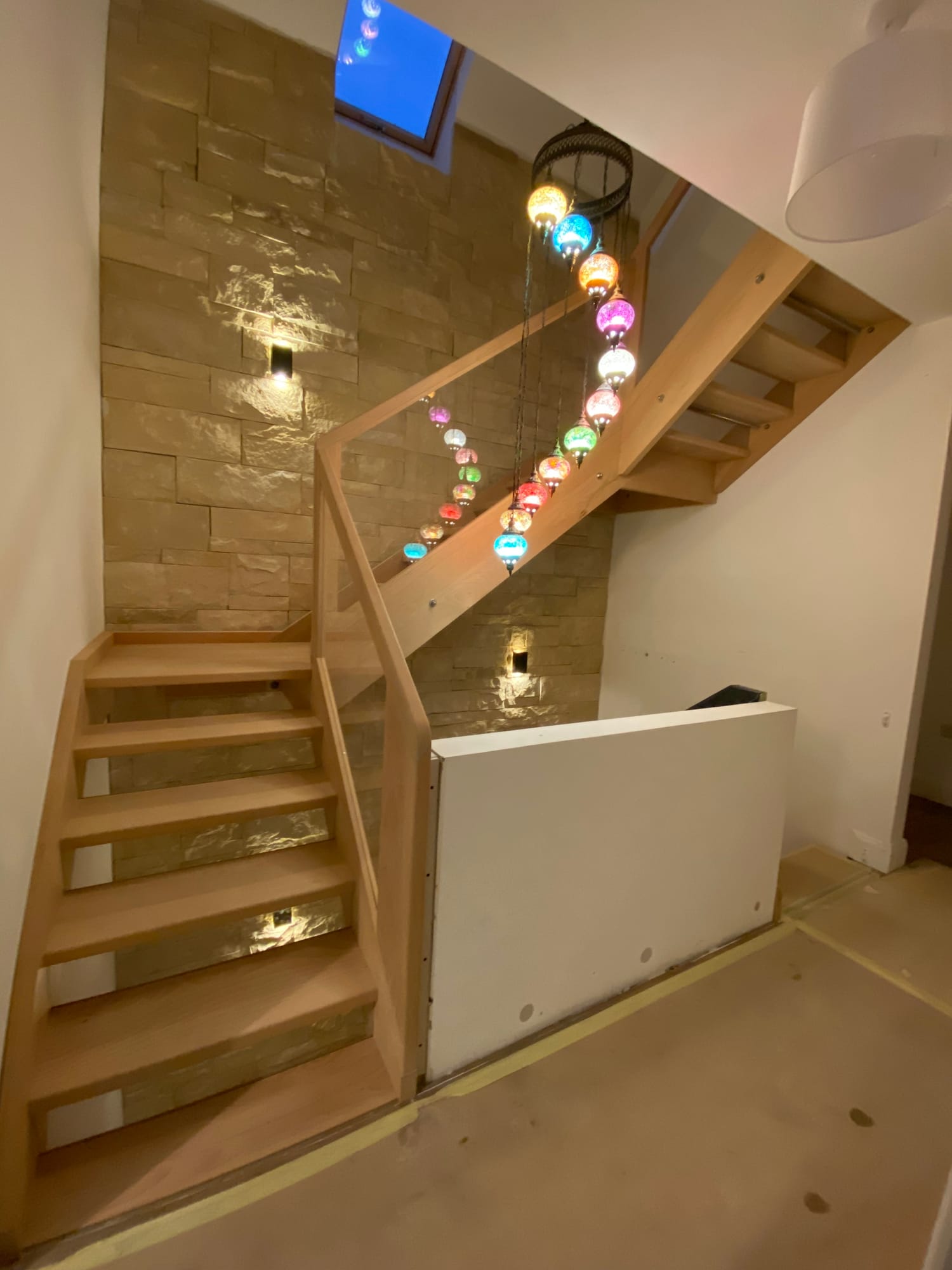Stair with lights