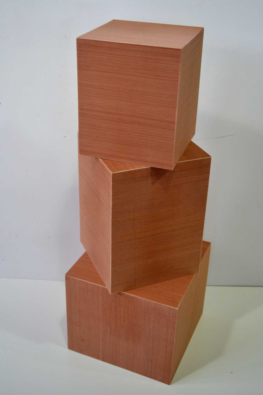 The same boxes with their lids on